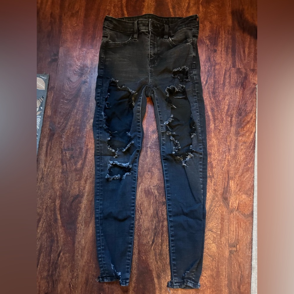American Eagle Outfitters Dark Denim with Stretch.